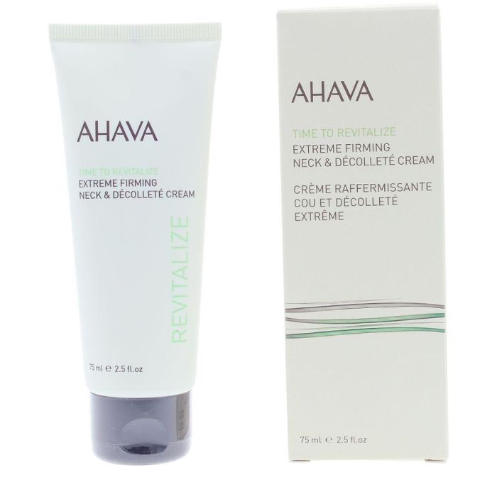 Ahava TIME TO REVITALIZE Crema Firmeza Extrema Cuello y Escote 75 ml