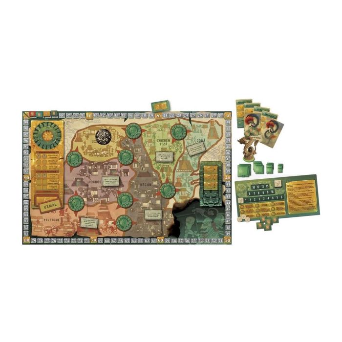 Matagot Mezo SMEZ001 Juego de Mesa Mitología Maya para 2-4 Jugadores Edad 14 Años 1