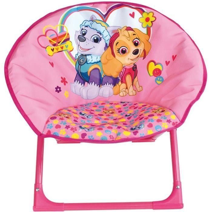 FUN HOUSE PAT'PATROUILLE Asiento Stella Everest Moon - Plegable - H.47 x W.54 x D.42 cm - Para niños FUN HOUSE PAT'PATROUILLE Asiento Stella Everest Moon - Plegable - H.47 x W.54 x D.42 cm - Para niños