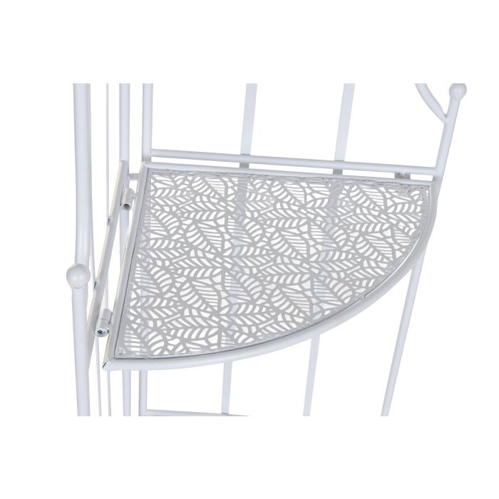 Estanteria Terraza Y Jardin DKD Home Decor Blanco 30 x 160 x 30 cm 2
