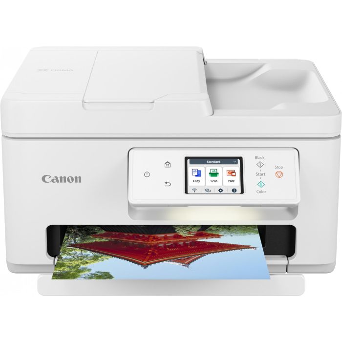Canon PIXMA TS7750i - Impresora Multifunción con Wi-Fi, Duplex, Impresión, Copia, Escaneo y Nube, 2 Cartuchos FINE 2