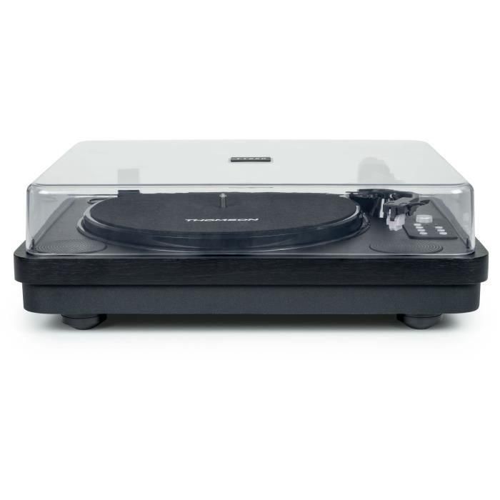Thomson TT650BT Reproductor Tocadiscos para Discos de Vinilo con Bluetooth, Grabación USB, 2 Altavoces Integrados, Negro 3 Thomson TT650BT Reproductor Tocadiscos para Discos de Vinilo con Bluetooth, Grabación USB, 2 Altavoces Integrados, Negro 3