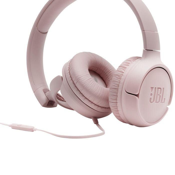 Auriculares JBL Tune 500/ con Micrófono/ Jack 3.5/ Rosas 8 Auriculares JBL Tune 500/ con Micrófono/ Jack 3.5/ Rosas 8