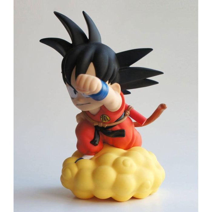 PLASTOY Hucha Figura Son Goku Nube Kinton Dragon Ball Z 15cm PVC