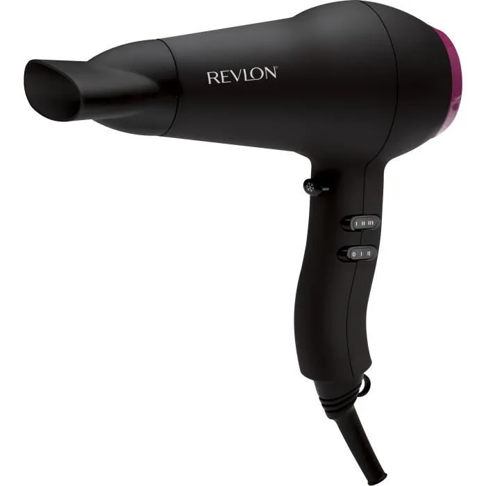 Revlon Secador de Pelo Ligero 2000W de Secado Rápido con Parrilla Cerámica Iónica 4 Revlon Secador de Pelo Ligero 2000W de Secado Rápido con Parrilla Cerámica Iónica 4