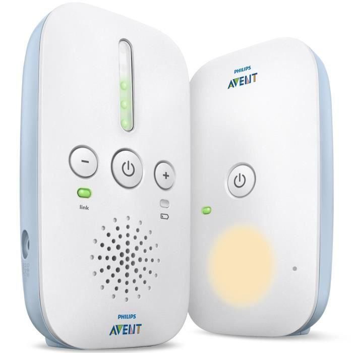 PHILIPS AVENT SCD503 / 26 DECT Baby Monitor - Azul claro y blanco