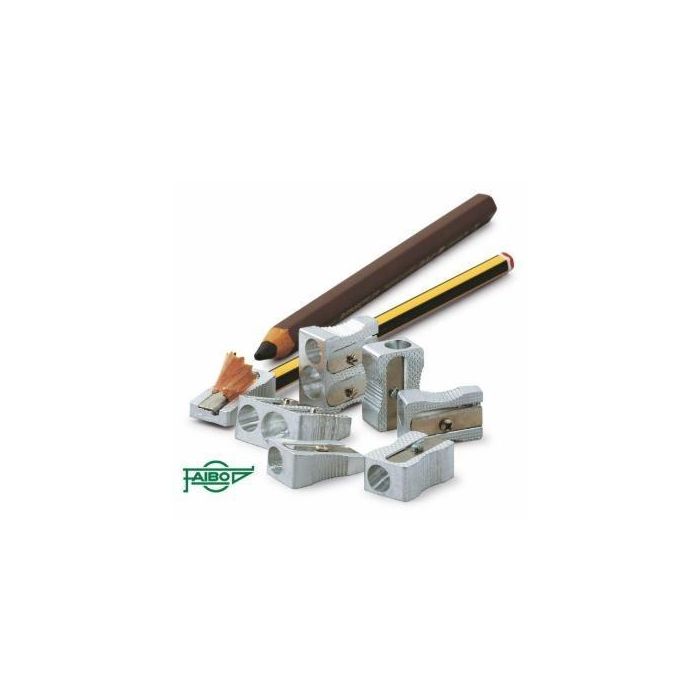 Faibo Afilalápices Forma De Cuña Para Lápices Hasta 8 mm -24 Ud- Faibo Afilalápices Forma De Cuña Para Lápices Hasta 8 mm -24 Ud-