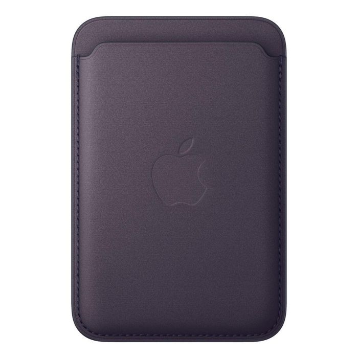 Apple iPhone Cartera de Tejido Fino con MagSafe MGH84ZMA - Morado Medianoche 4