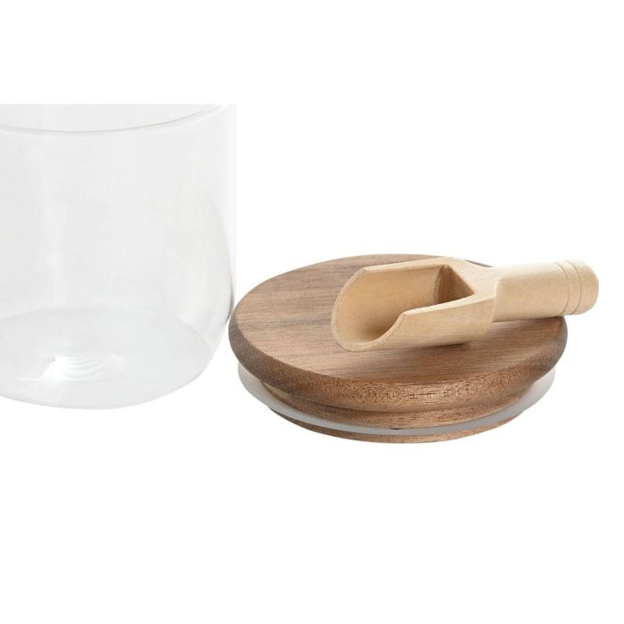 Bote Basicos DKD Home Decor Transparente Natural 9 x 13 x 9 cm 3 Bote Basicos DKD Home Decor Transparente Natural 9 x 13 x 9 cm 3