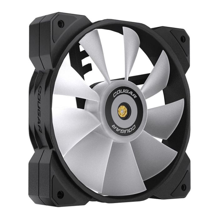 Cougar MHP 120 ARGB 120mm Ventilador para Carcasa de PC, Negro/Blanco, Pack de 3