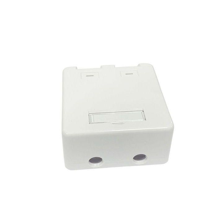 Lanview Caja de Montaje en Superficie para 2 Conectores RJ45 Lanview Caja de Montaje en Superficie para 2 Conectores RJ45