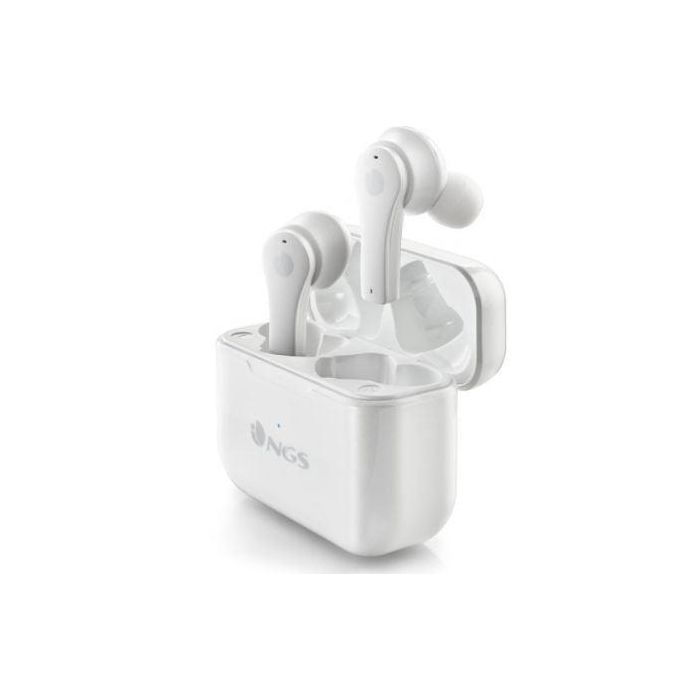 Auriculares Bluetooth NGS ARTICABLOOMWHITE Blanco Negro Auriculares Bluetooth NGS ARTICABLOOMWHITE Blanco Negro