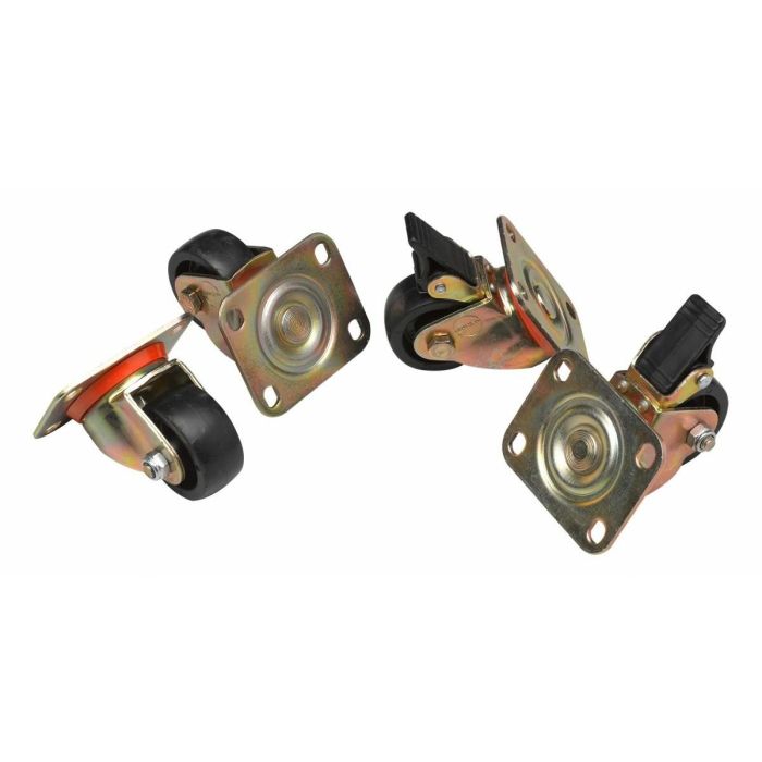 Equip EZW-2 Ruedas para Armarios Rack Servidores 75mm Oro