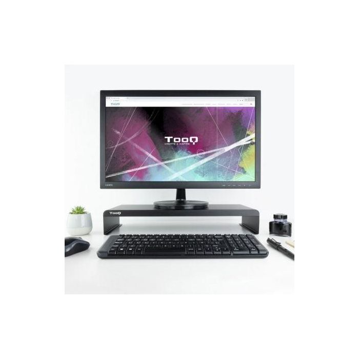 Tooq Soporte TQMR0121 para Monitor/Portátil hasta 20kg Negro 500x202x82 mm 4