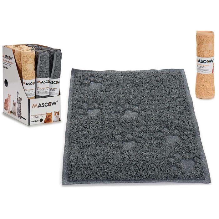 Alfombra para Mascota Mascow 30x39 cm - Surtidos Colores Beige/Gris (24 Unidades) Alfombra para Mascota Mascow 30x39 cm - Surtidos Colores Beige/Gris (24 Unidades)