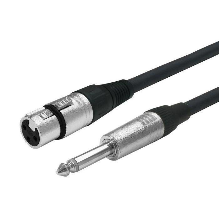 Vivolink Cable XLR Hembra a Jack Mono de 6.35mm 1m Audio Pro Audio Vivolink Cable XLR Hembra a Jack Mono de 6.35mm 1m Audio Pro Audio