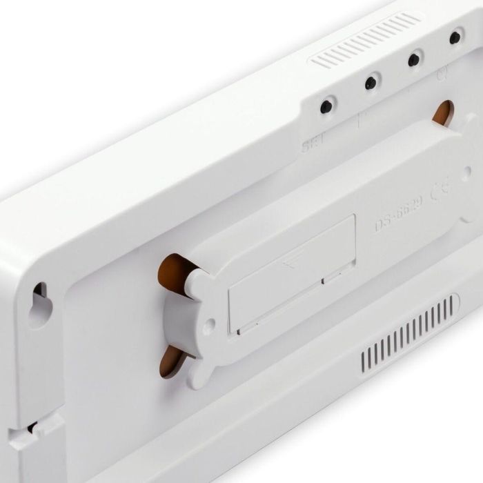 Reloj de Pared con Termómetro Hama 00222224 Blanco Negro 2 Reloj de Pared con Termómetro Hama 00222224 Blanco Negro 2