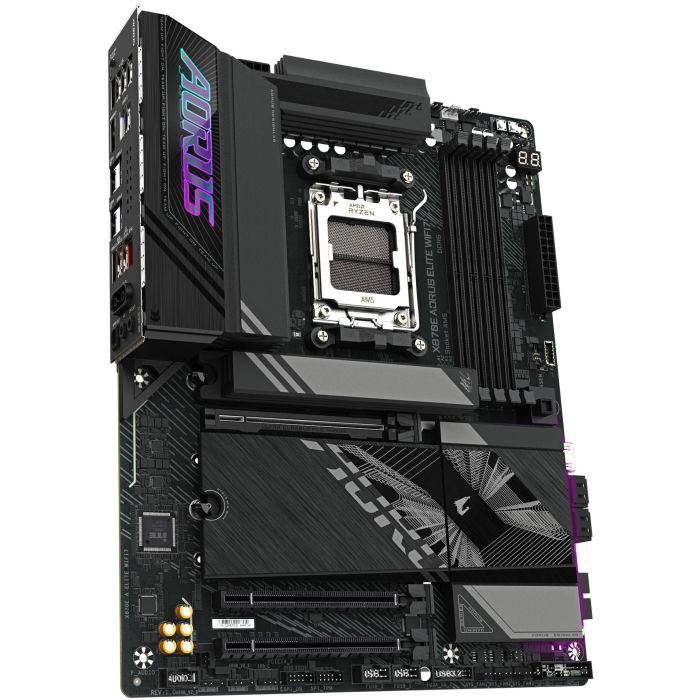 GIGABYTE X870E AORUS ELITE WIFI7 Placa Base AM5 Ryzen 9000 DDR5 Wi-Fi 7 LAN 2.5GbE USB4 PCIe 5.0 ATX 2
