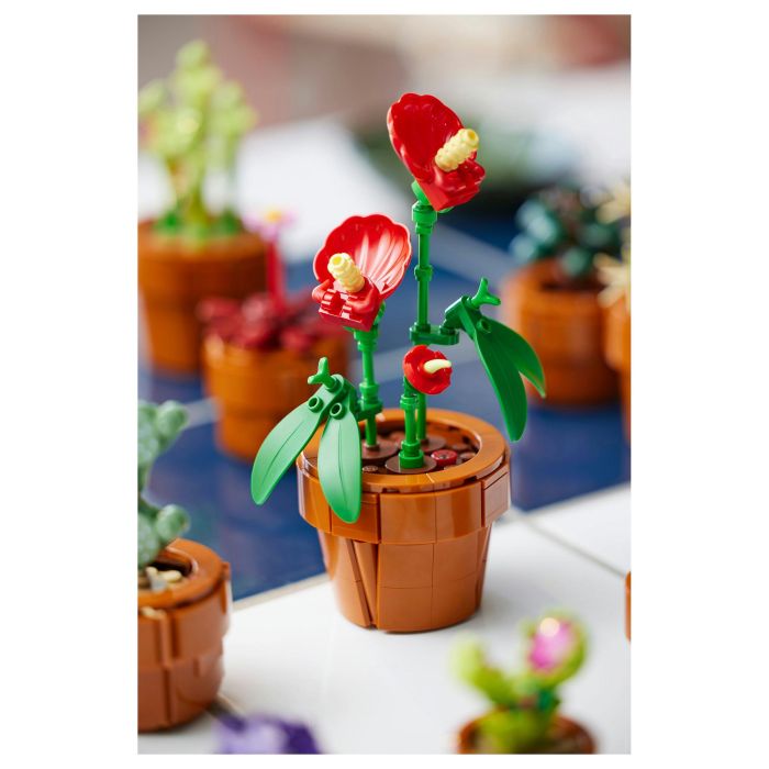 LEGO Icons 10329 Plantas Diminutas Set de Construcción Ornamental para Adultos 33