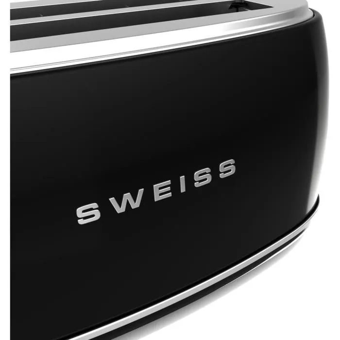 Sweiss Tostadora GRV9 Vintage Negra 2 Ranuras 1500W 5
