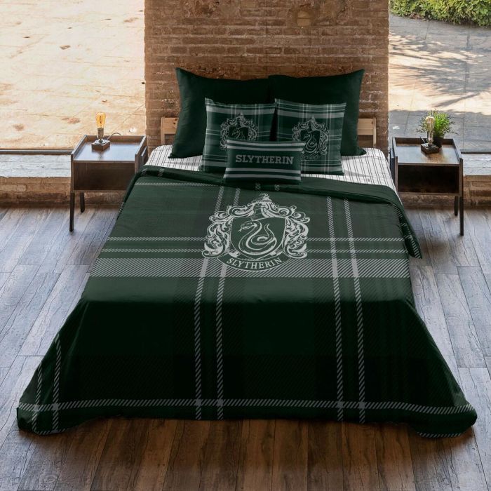 Funda Nórdica Harry Potter Slytherin 260 x 240 cm Cama de 180 2