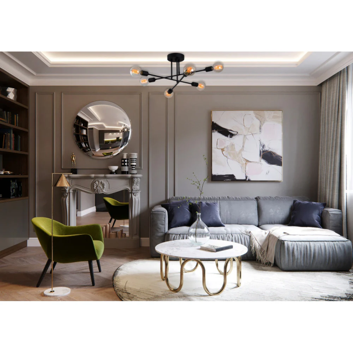 BX3 LIGHT Lámpara de Techo Makurdi [BX3-OPV-521SHN1132] - Decorativa, LED, Interior, Estilo Moderno