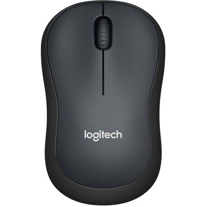 Logitech Ratón M220 Inalámbrico 1000Dpi Ambidiestro Negro