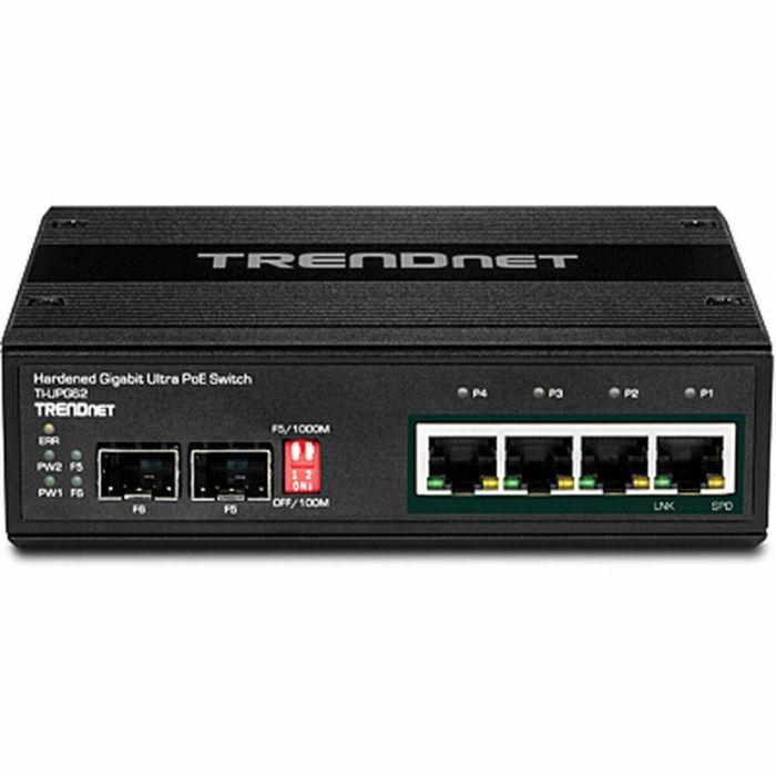 Switch Trendnet TI-UPG62 RJ-45 SFP Negro 1 Switch Trendnet TI-UPG62 RJ-45 SFP Negro 1
