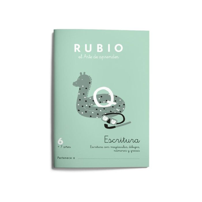 Cuaderno Rubio Caligrafia Nº 6 10 unidades 1