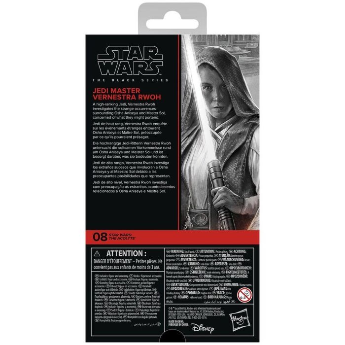 Hasbro Star Wars The Black Series Figura Maestra Jedi Vernestra Rwoh de The Acolyte 6 Hasbro Star Wars The Black Series Figura Maestra Jedi Vernestra Rwoh de The Acolyte 6