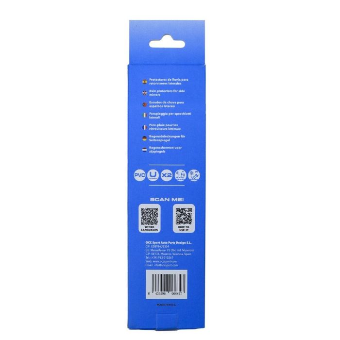 Protector De Lluvia Para Espejo Retrovisor Lateral Traslúcido OCCDEC021 6 Protector De Lluvia Para Espejo Retrovisor Lateral Traslúcido OCCDEC021 6