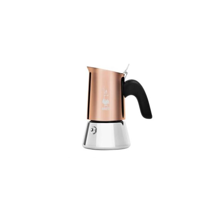 Bialetti NEW VENUS 2TZ Cafetera Italiana Inducción Cobre para 2 Tazas