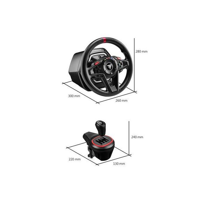 Thrustmaster T128 Shifter Pack (T128 + TH8S) - Volante con Force Feedback Híbrido, Compatible con PC/Xbox, Incluye TH8S, Núm. Artículo: 4460267 3 Thrustmaster T128 Shifter Pack (T128 + TH8S) - Volante con Force Feedback Híbrido, Compatible con PC/Xbox, Incluye TH8S, Núm. Artículo: 4460267 3
