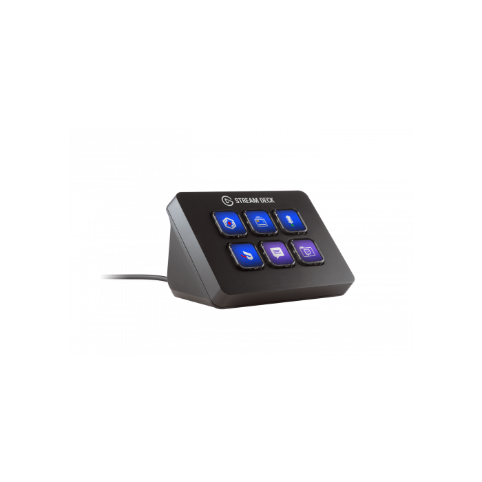 Elgato Stream Deck Mini 10GAI9901 Teclado USB Negro con 6 Teclas Programables para Juego 1