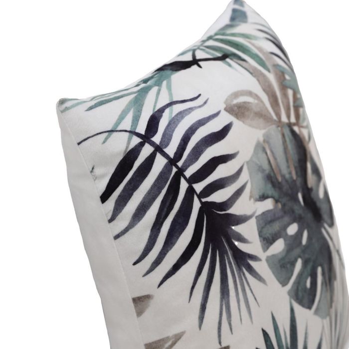 Cojin Urban DKD Home Decor Azul Blanco 45 x 45 cm (2 Unidades) 1