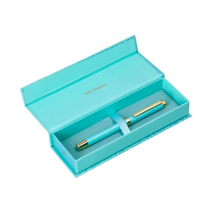Belius Roller Wild West Turquesa Dorado Tinta Negra Caja de Diseño 5