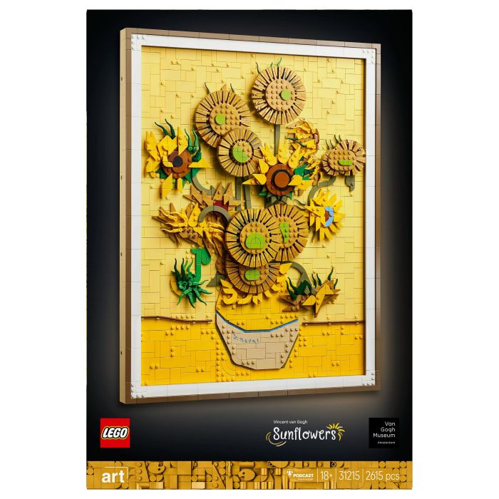 Lego 31215 Vincent van Gogh Girasoles - Arte mural, Construcción para adultos 41