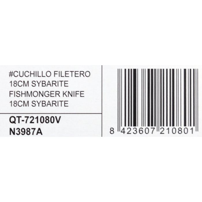 Cuchillo Filetero Sybarite 18 cm - Quttin (8 Unidades) 4 Cuchillo Filetero Sybarite 18 cm - Quttin (8 Unidades) 4