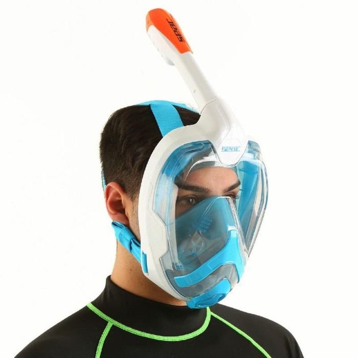 Mascara de buceo Seac Granfacial Magica Transparente Añil 4 Mascara de buceo Seac Granfacial Magica Transparente Añil 4