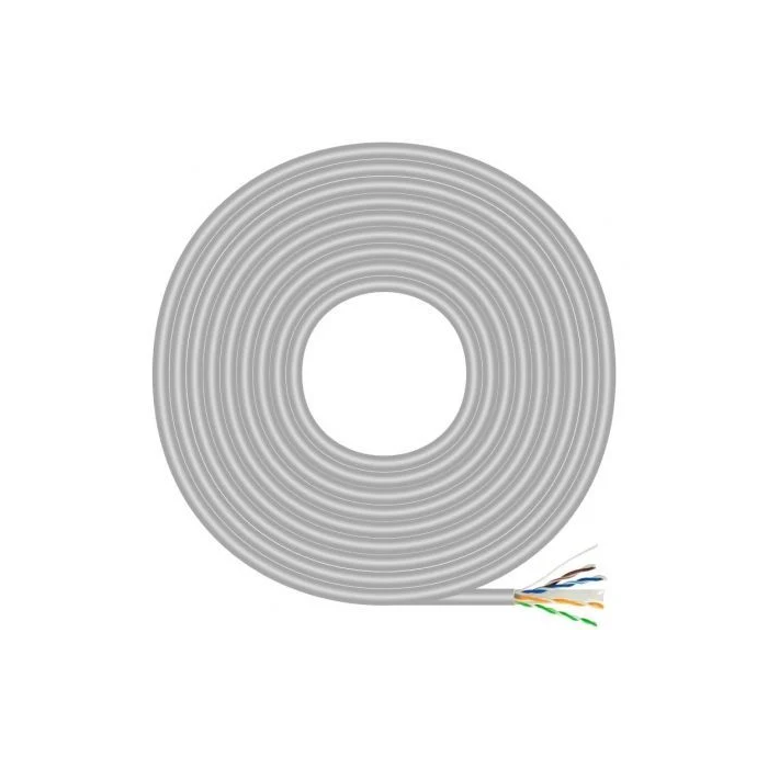 Aisens A135-0750 Bobina Cable Red RJ45 Cat.6 UTP AWG23 Rígido CCA Gris 305m 1 Aisens A135-0750 Bobina Cable Red RJ45 Cat.6 UTP AWG23 Rígido CCA Gris 305m 1