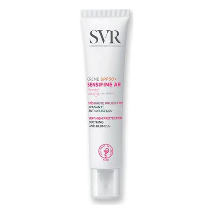 Svr Laboratoire Dermatologique SENSIFINE AR SPF50+ Crema Facial Calmante Anti-Rojeces y Sensación de Calor Piel Sensible 40 ml