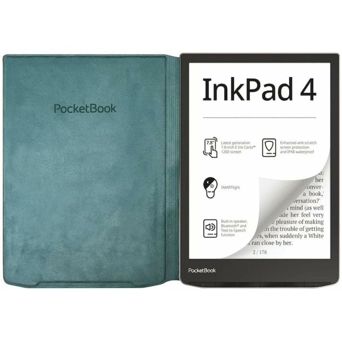 Funda para Tablet PocketBook InkPad 4, InkPad Color 2 e InkPad Color 3 Verde 3 Funda para Tablet PocketBook InkPad 4, InkPad Color 2 e InkPad Color 3 Verde 3