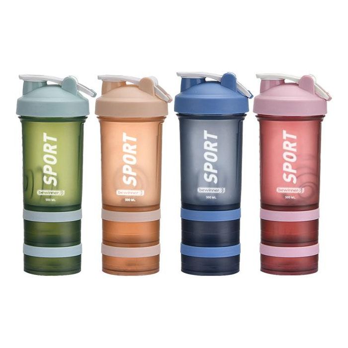 Botella Sport Agua 500 ml - Pack de 2 - Bewinner (12 Unidades) 3 Botella Sport Agua 500 ml - Pack de 2 - Bewinner (12 Unidades) 3