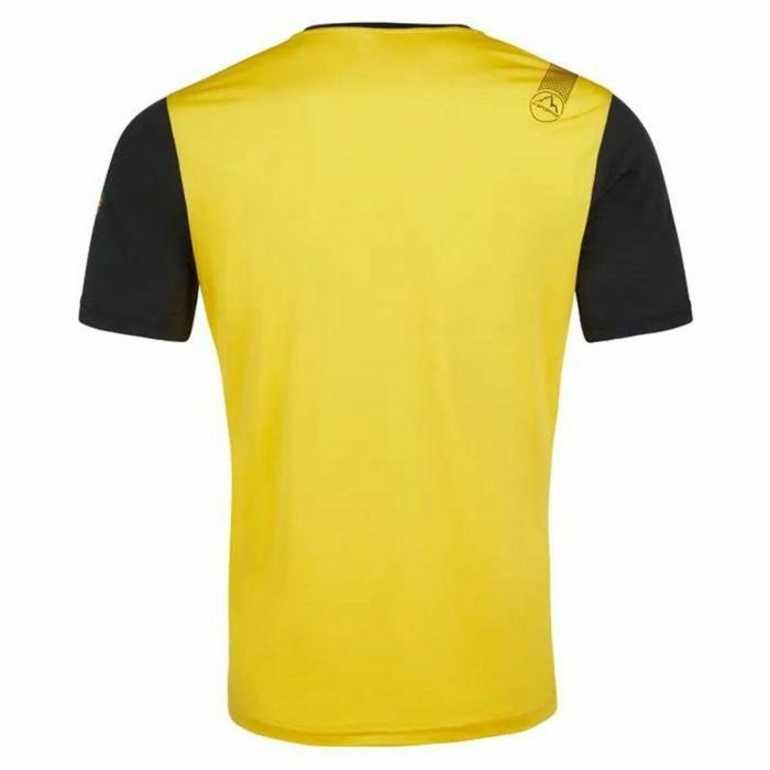 Camiseta de Manga Corta Hombre La Sportiva Tracer Amarillo Negro S 1