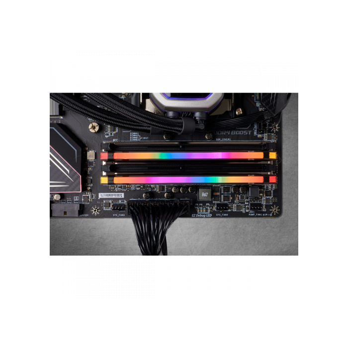 Corsair Vengeance CMW16GX4M2C3200C16 16GB DDR4 3200MHz Kit de Memoria RGB Negro 4