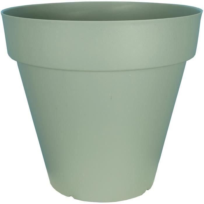 Jardinera redonda RIVIERA SOLEILLA - Plástico - Diámetro 60 cm Verde arcilla 1 Jardinera redonda RIVIERA SOLEILLA - Plástico - Diámetro 60 cm Verde arcilla 1