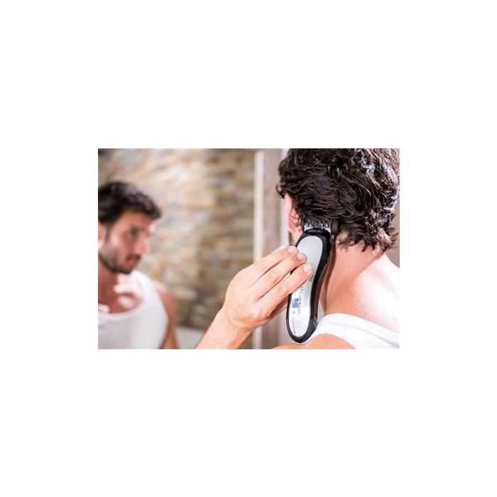 Wahl 79600-3116 Cortapelos Lithium-Ion con y sin Cable, Batería 90min, 8 Peines Guía 6