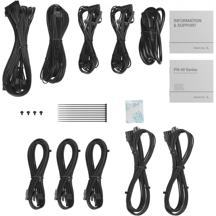 DeepCool PN1000M Fuente de Alimentación 1000W 80 PLUS Gold ATX 3.1 Modular para PC 7 DeepCool PN1000M Fuente de Alimentación 1000W 80 PLUS Gold ATX 3.1 Modular para PC 7