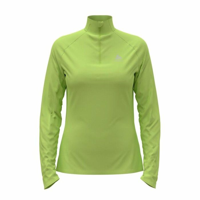 Sudadera sin Capucha Mujer Odlo Mid Layer Essential 1/2 Verde S 0 Sudadera sin Capucha Mujer Odlo Mid Layer Essential 1/2 Verde S 0