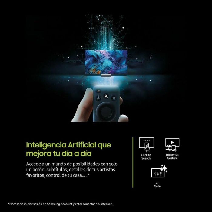 Smart TV Samsung TQ50Q7FAAUXX 50 50" 4K Ultra HD HDR QLED 19 Smart TV Samsung TQ50Q7FAAUXX 50 50" 4K Ultra HD HDR QLED 19